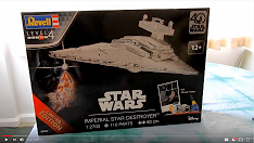 1/2700 Revell Imperial star Destroyer unboxing