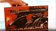 Kotobukiya 1/72 Armoured Core 006 Alicia Unsung unboxing